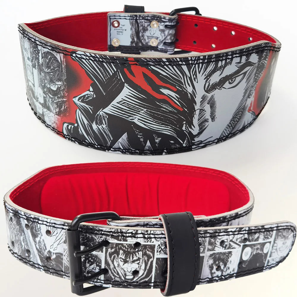 Weightlifting Belt with Lumbar Back Support for Heavy Lifting