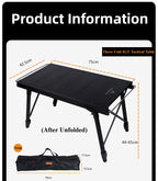 Folding Aluminium IGT Camping Table