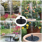 Solar Bird Bath Fountain