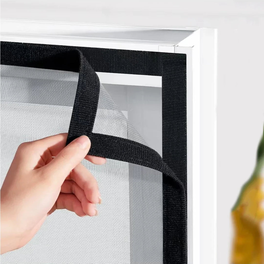 Window mosquito net hook and loop