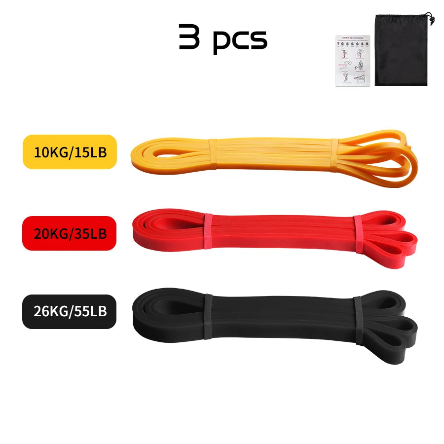 Heavy Duty Pilates Resistance Band for Strength Training and Pull Up Assist