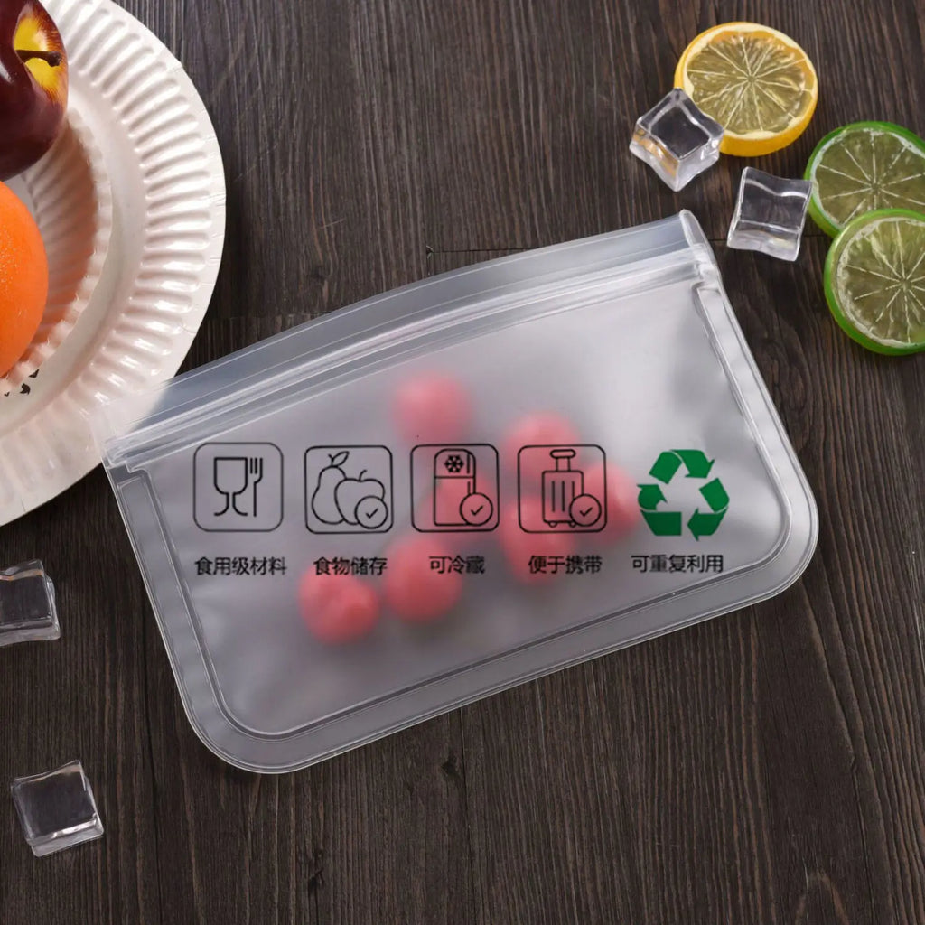Reusable Stand-Up Food Storage Bags
