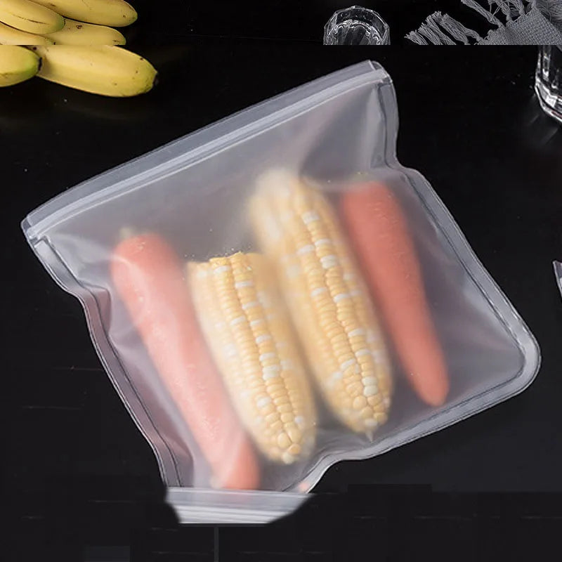 Reusable Stand-Up Food Storage Bags