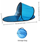Beach Tent – Pop-Up Sun Shade Shelter, Instant Portable Beach Shade Tent