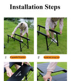 Folding Aluminium IGT Camping Table