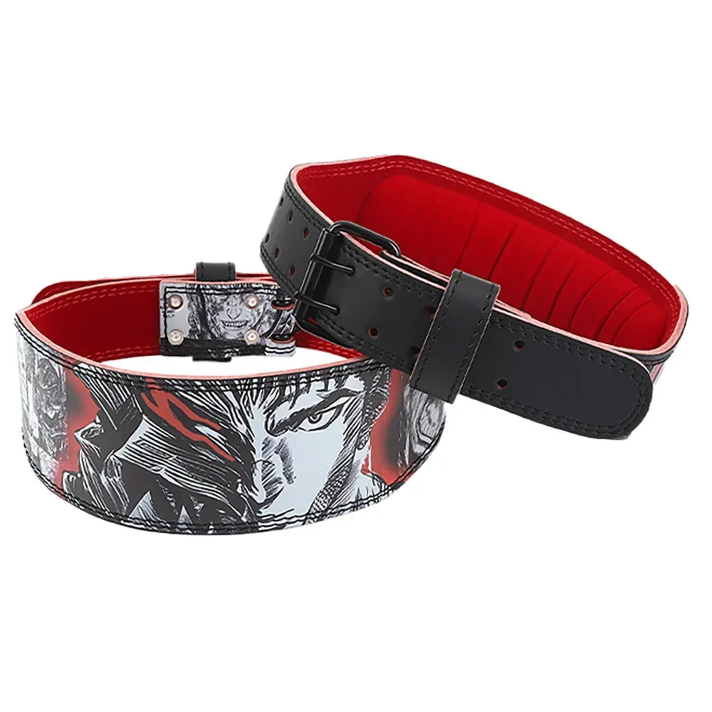 Weightlifting Belt with Lumbar Back Support for Heavy Lifting