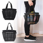 Oversized mesh beach tote bag