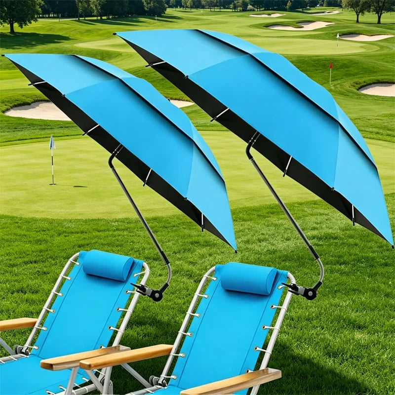 Clamp-On Beach Chair Umbrella