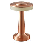 Table Lamp – Cordless Rechargeable LED Touch Lamp, Dimmable Metal Bedside & Dining Table Lamp