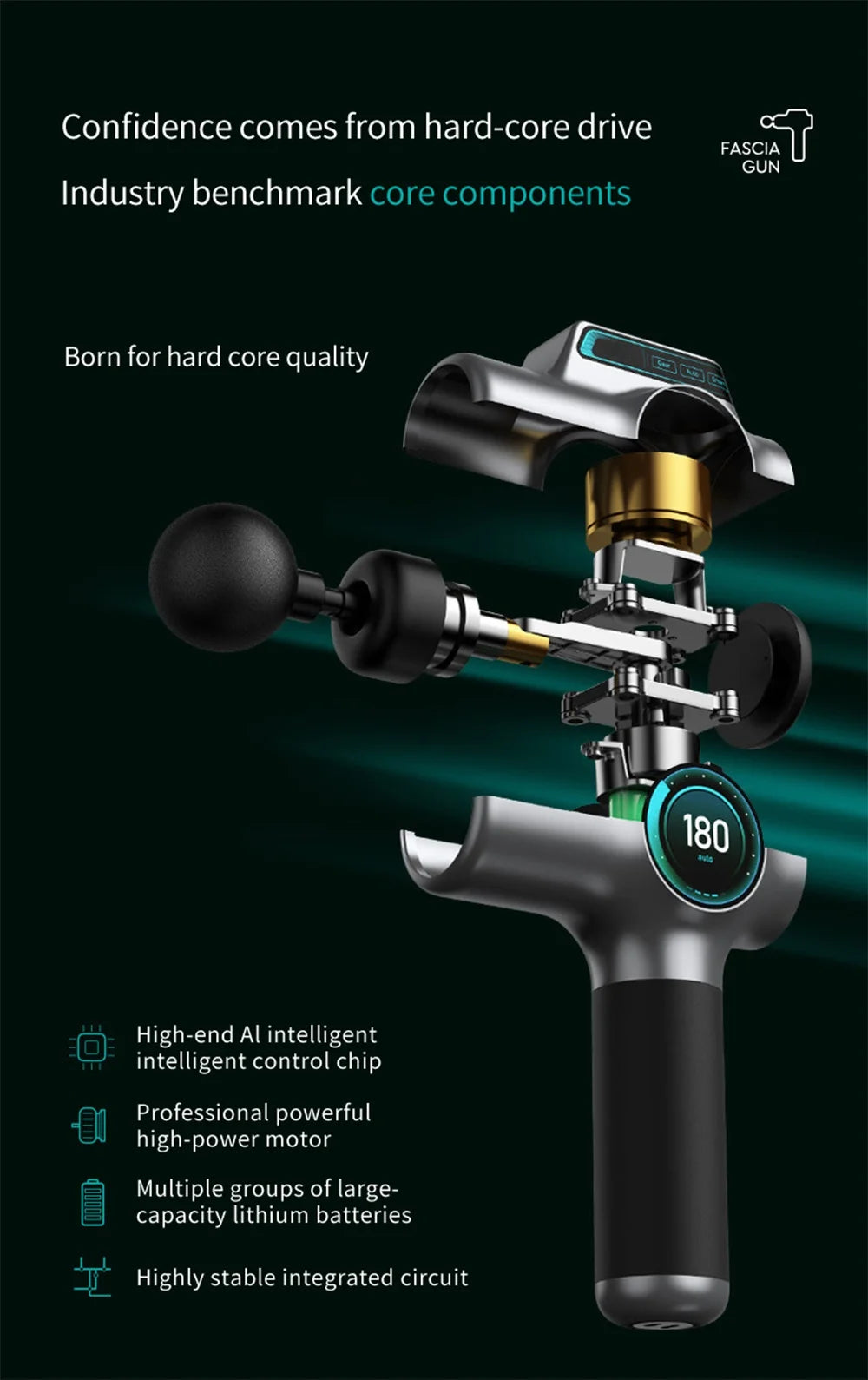 Deep Tissue Massage Gun