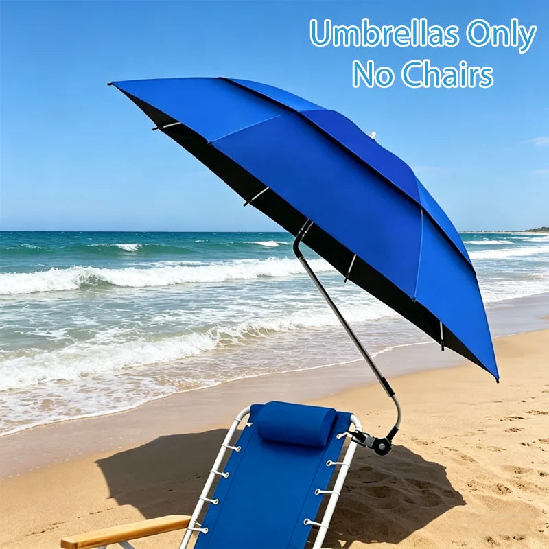 Clamp-On Beach Chair Umbrella