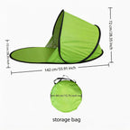 Beach Tent – Pop-Up Sun Shade Shelter, Instant Portable Beach Shade Tent