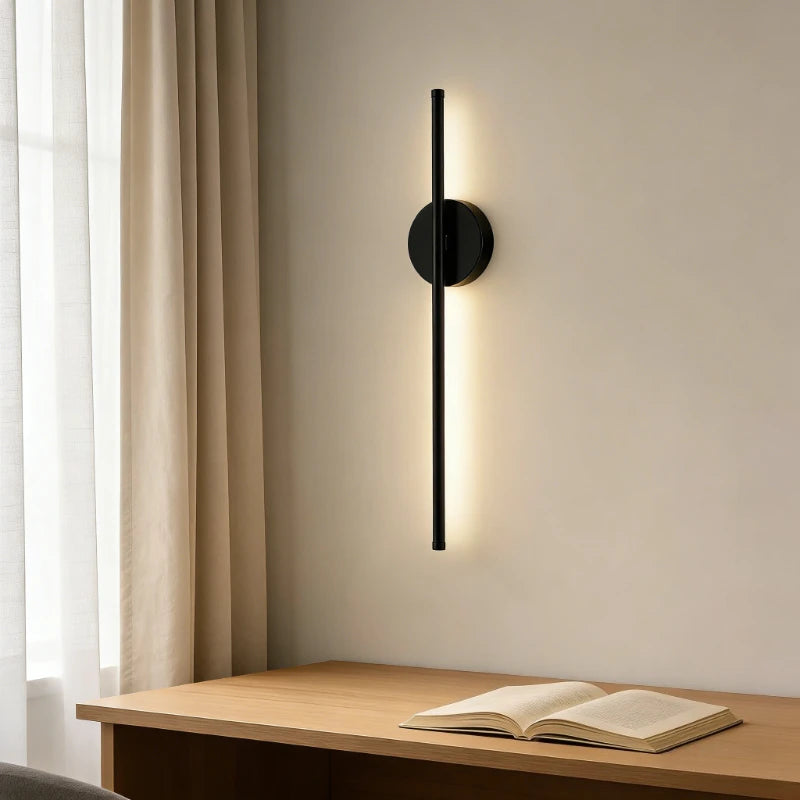 Wall Light – Magnetic Rechargeable LED Wall Sconce, Wireless Dimmable Bedside Wall Lamp with Remote
