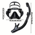 Panoramic Snorkel Mask Set