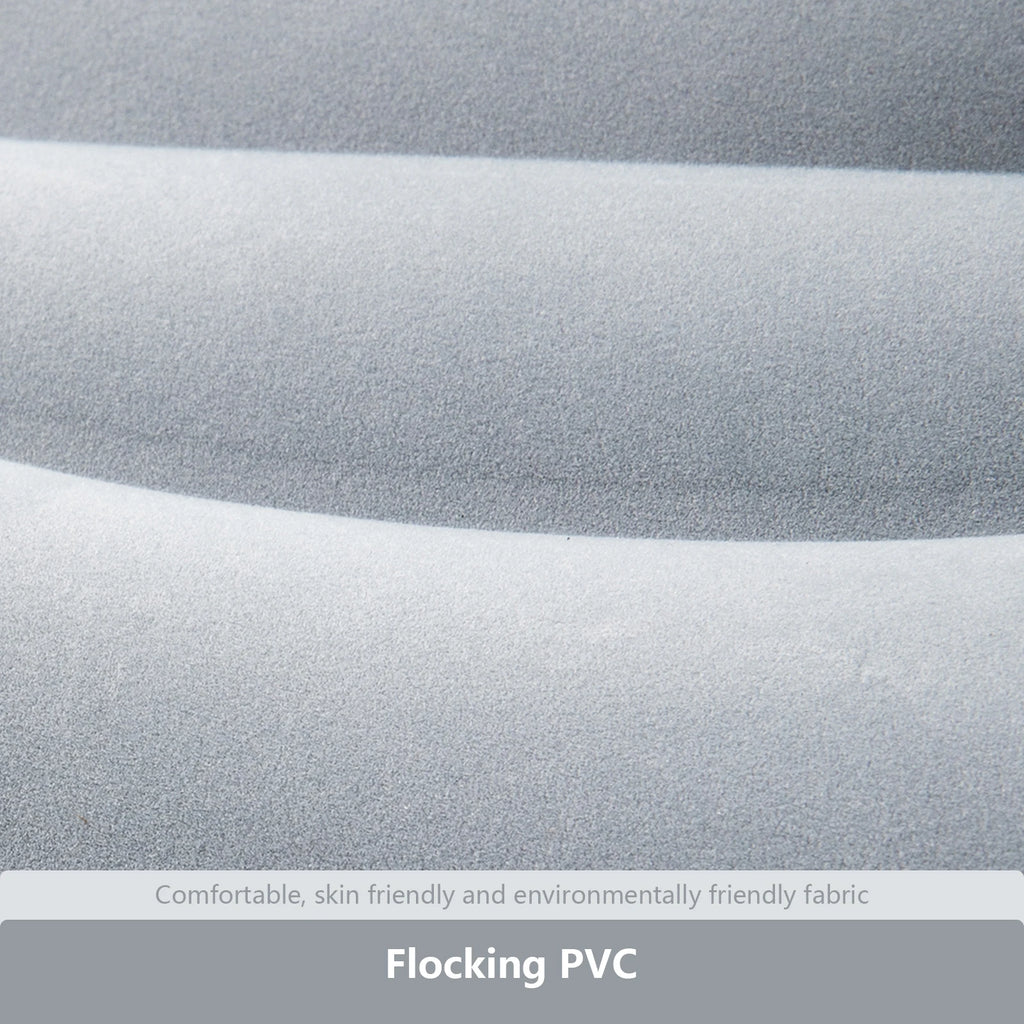 Inflatable camping pillow with built-in pump – features