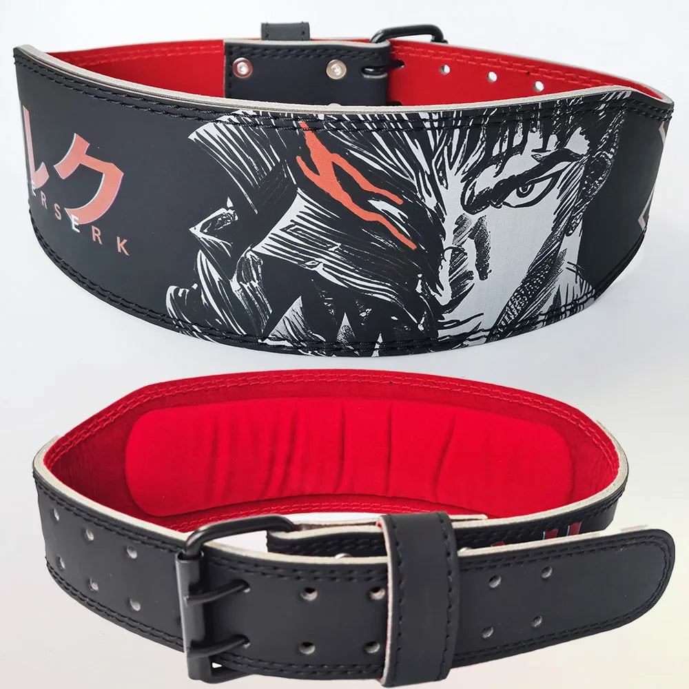 Weightlifting Belt with Lumbar Back Support for Heavy Lifting
