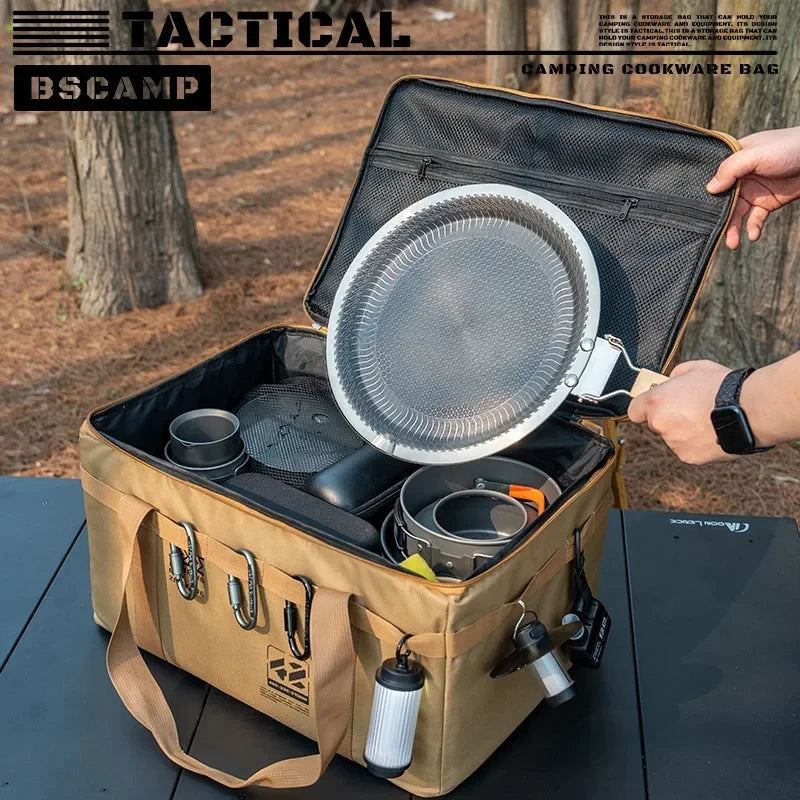 Large insulated camping storage bag