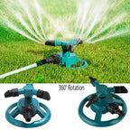 360 degree rotating garden sprinkler