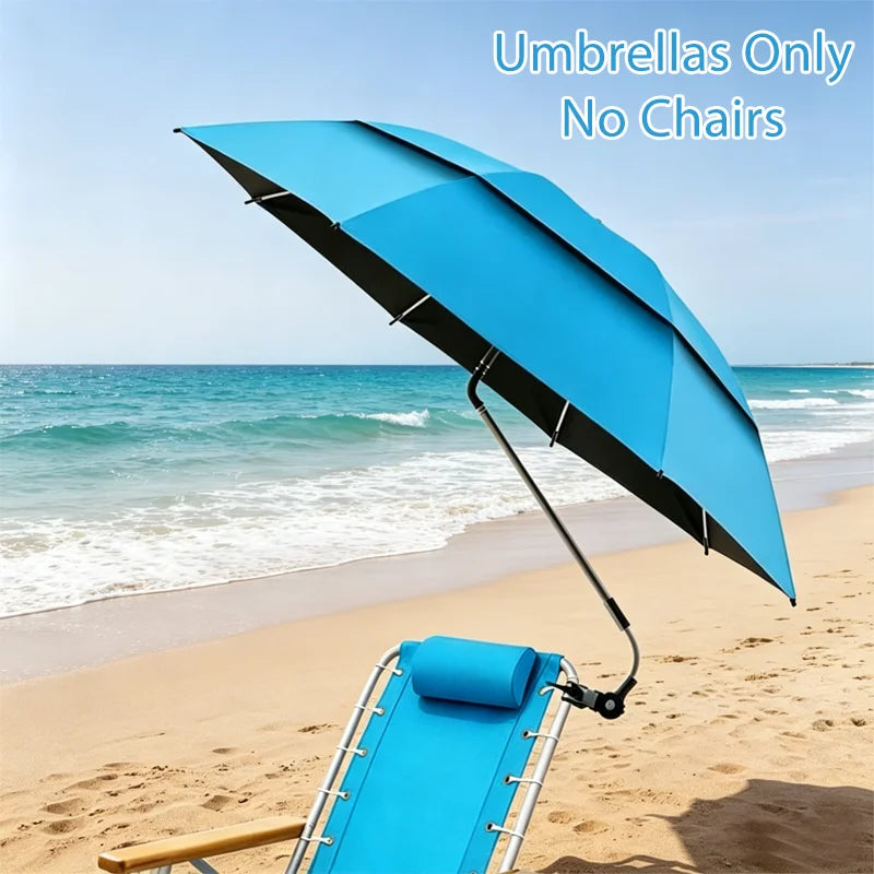 Clamp-On Beach Chair Umbrella