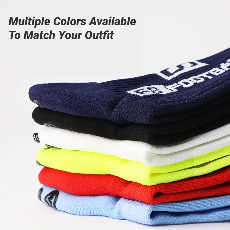 Non Slip Grip Socks for Sports and Training, 6 Pairs