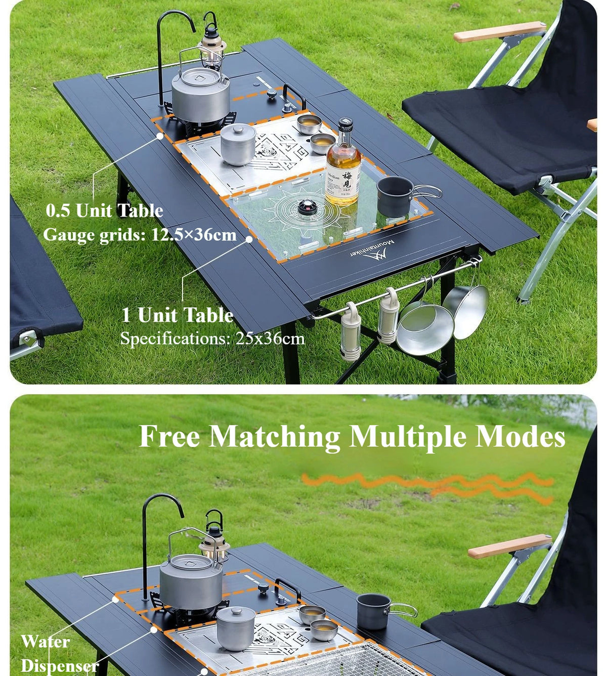 Folding Aluminium IGT Camping Table