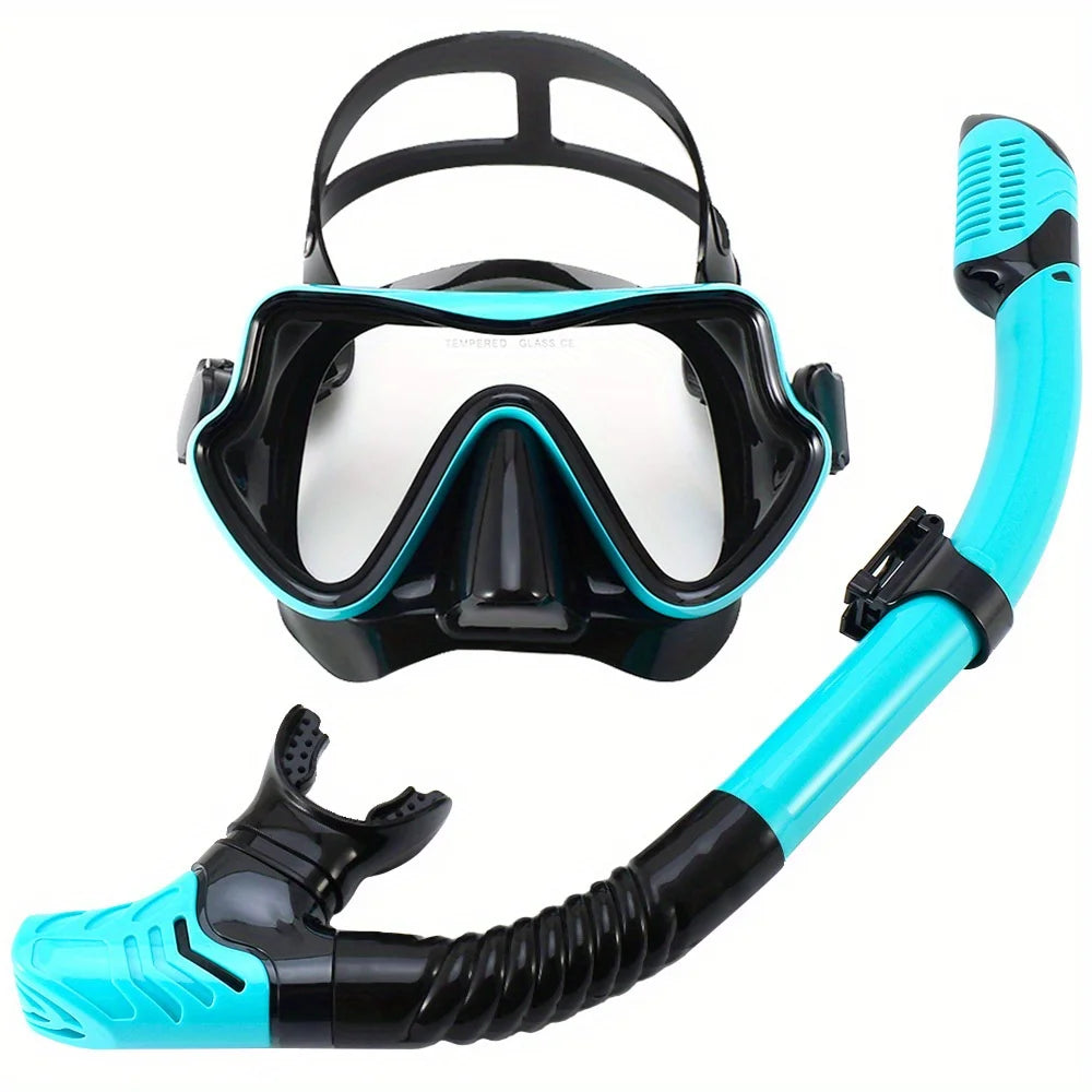 Panoramic Snorkel Mask Set