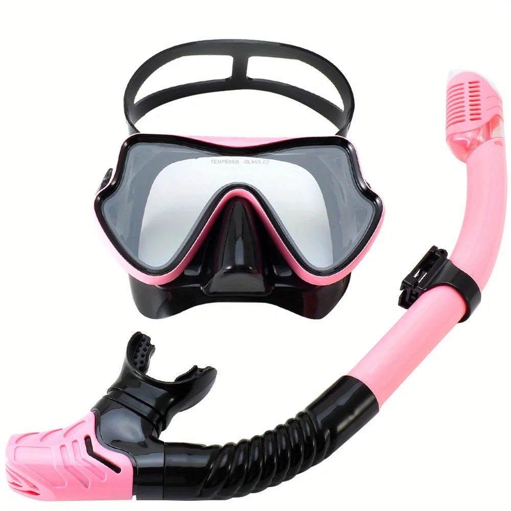 Panoramic Snorkel Mask Set