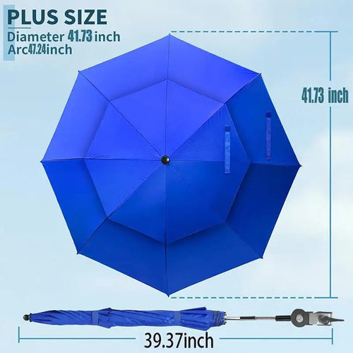 Adjustable chair umbrella sun shade