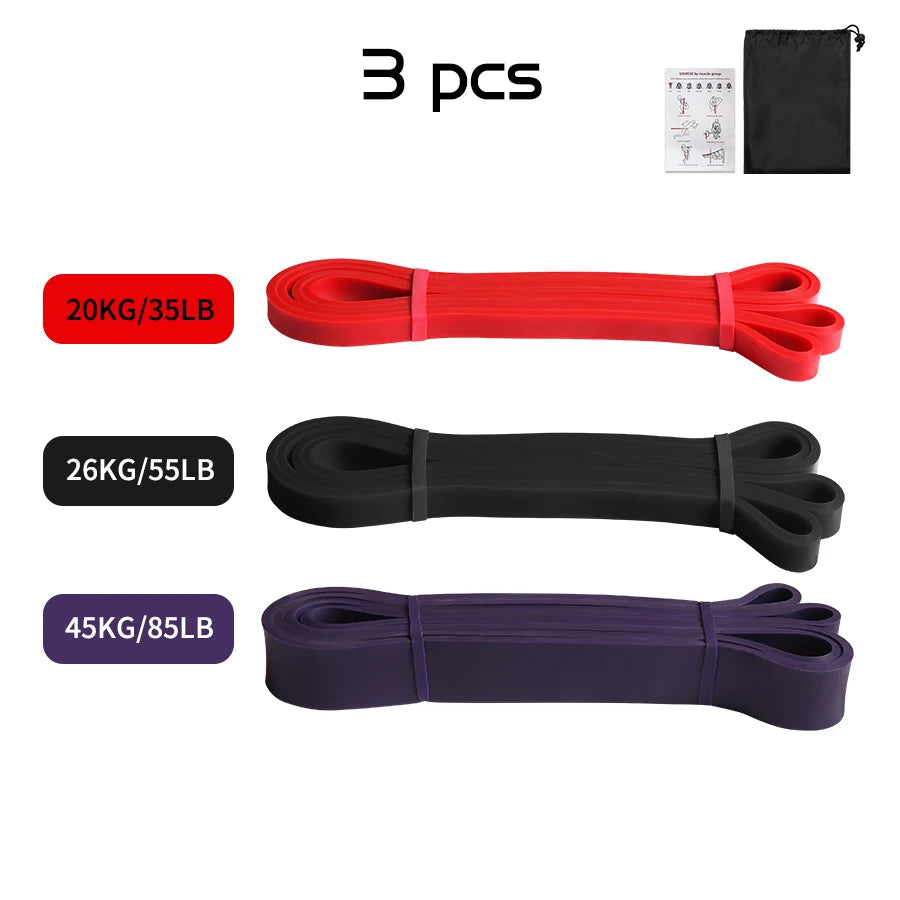 Heavy Duty Pilates Resistance Band for Strength Training and Pull Up Assist