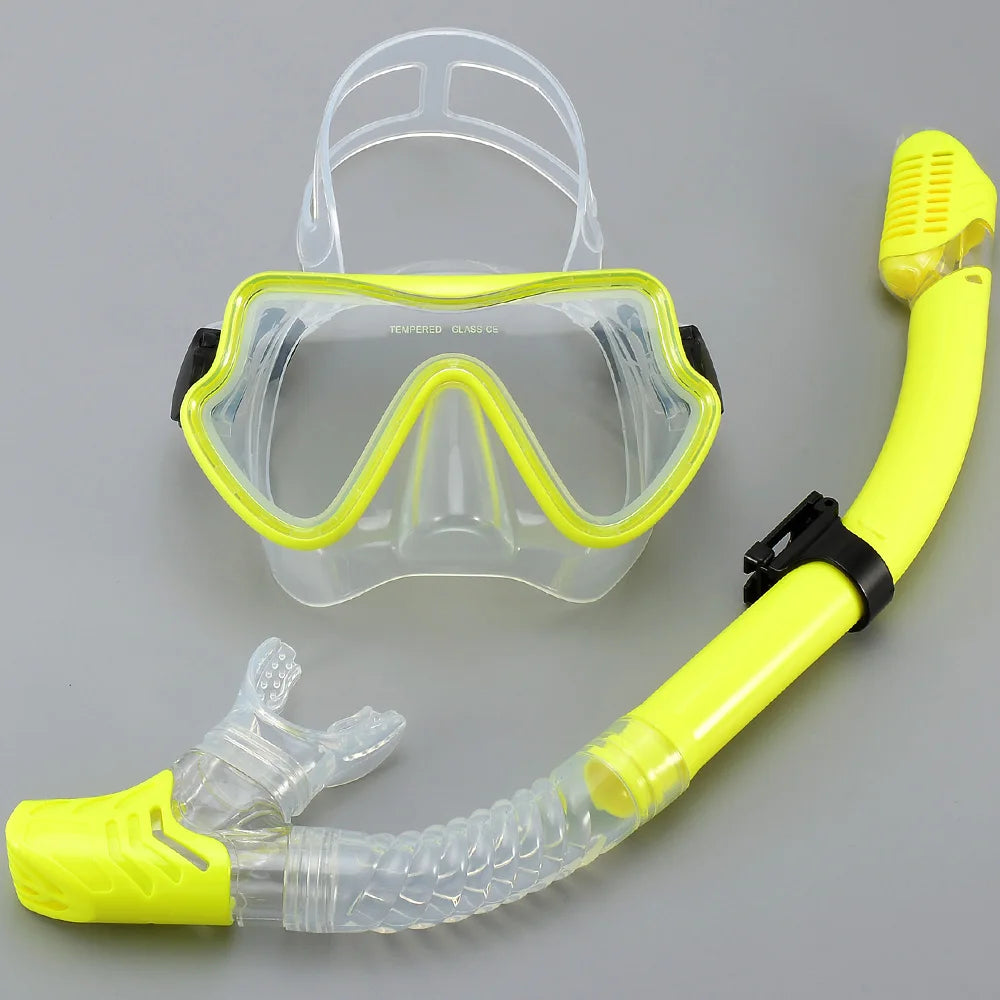 Panoramic Snorkel Mask Set