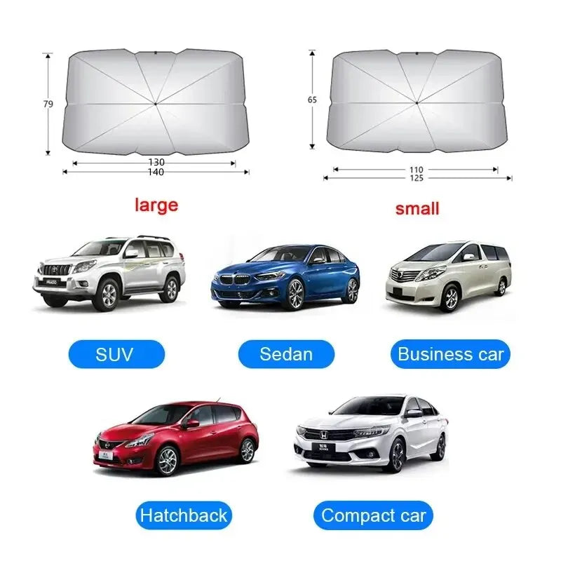 Windscreen Sun Shade Umbrella