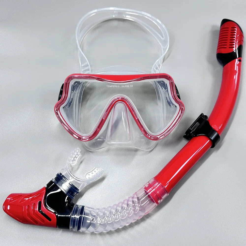 Panoramic Snorkel Mask Set