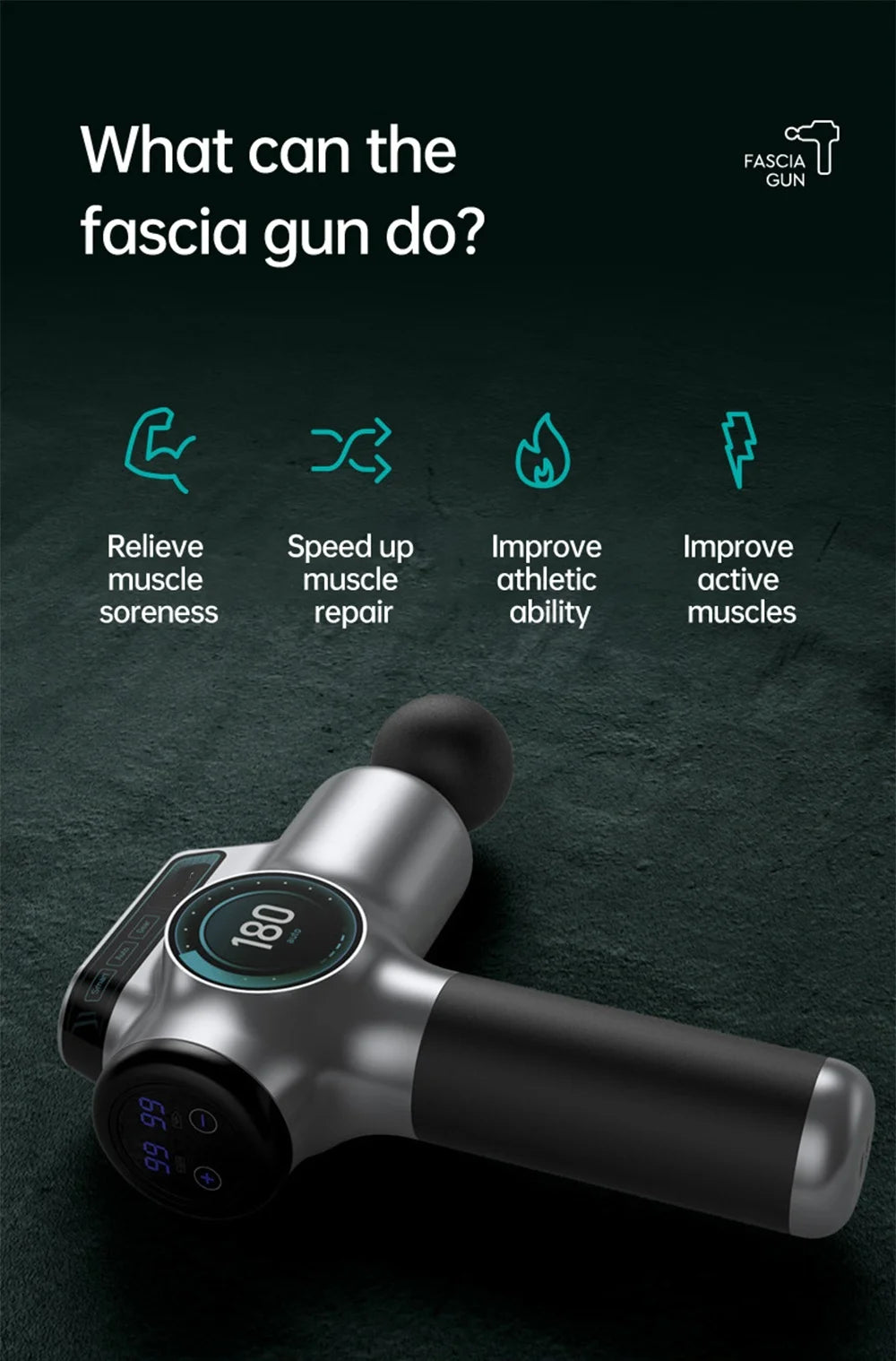 Deep Tissue Massage Gun