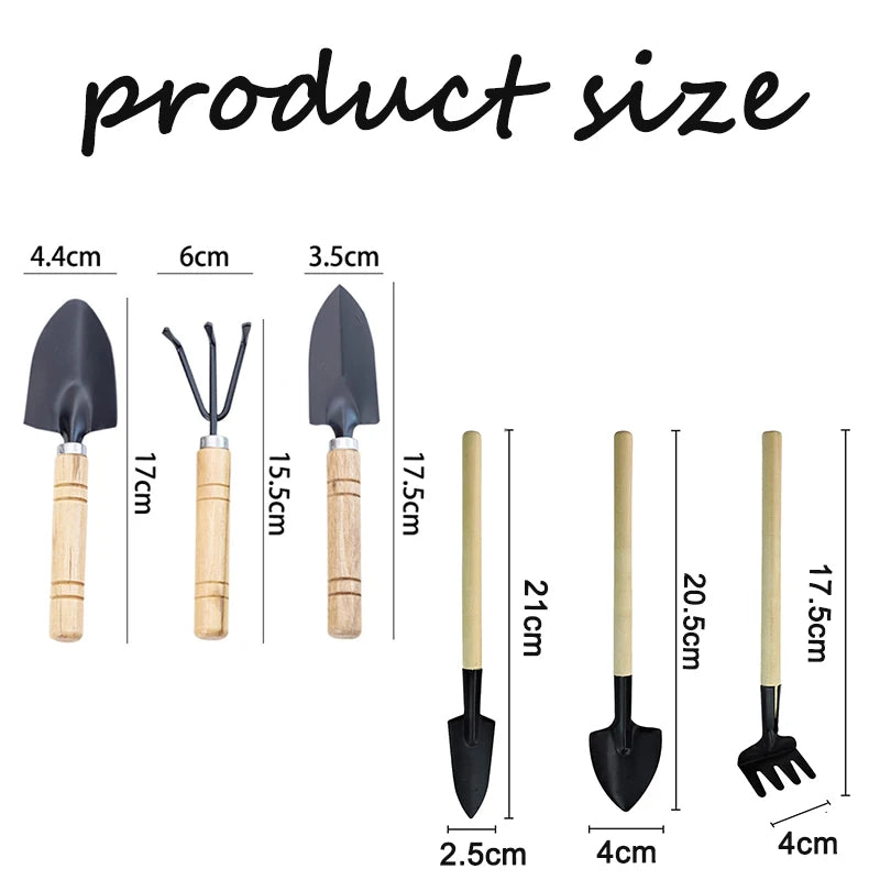 3-Piece Garden Hand Tool Set