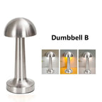 Table Lamp – Cordless Rechargeable LED Touch Lamp, Dimmable Metal Bedside & Dining Table Lamp