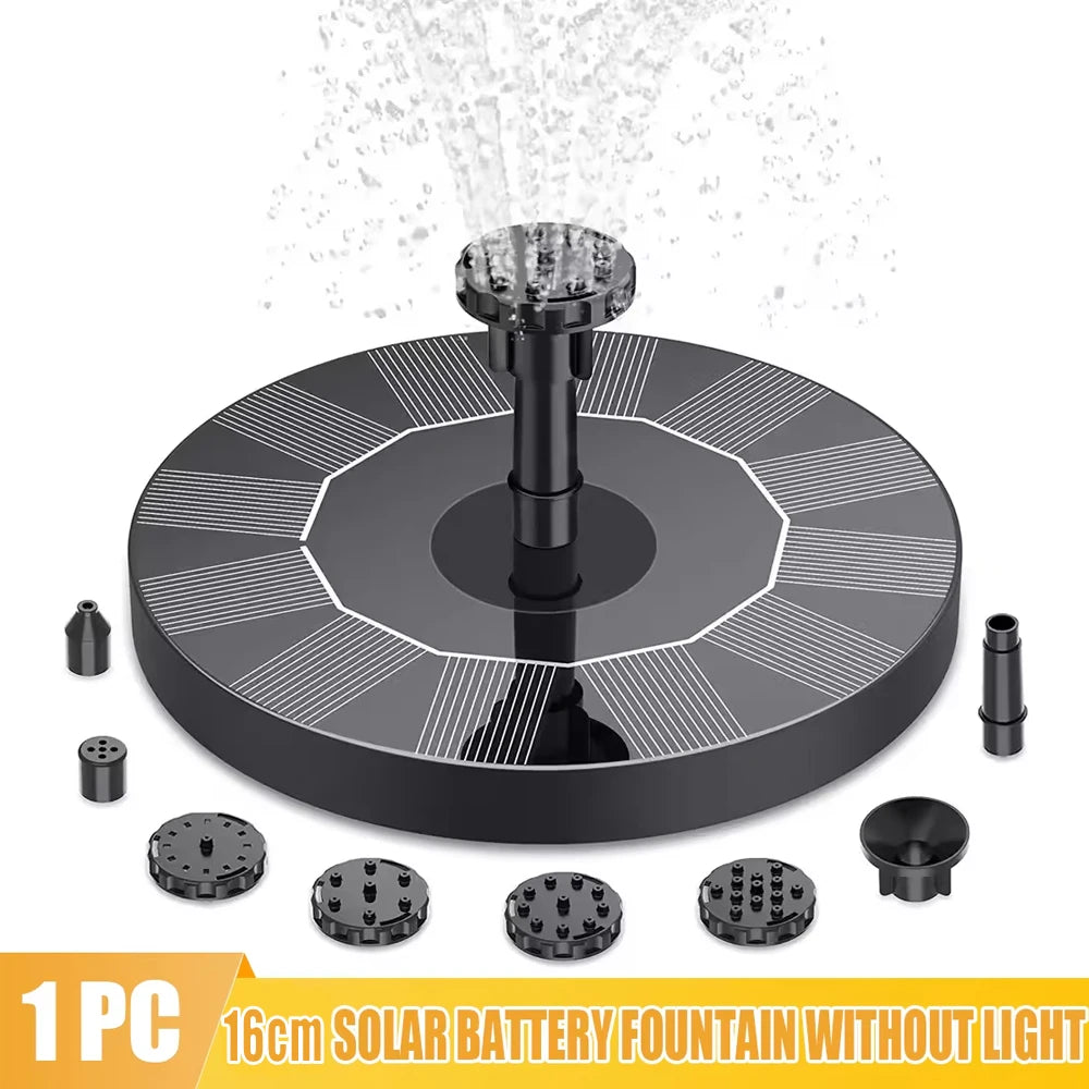 Solar Bird Bath Fountain