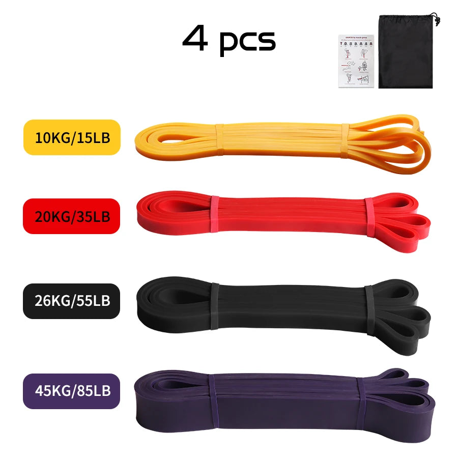 Heavy Duty Pilates Resistance Band for Strength Training and Pull Up Assist