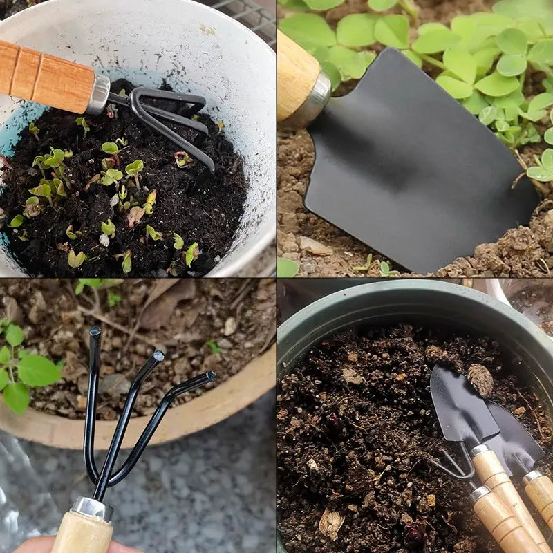 3-Piece Garden Hand Tool Set