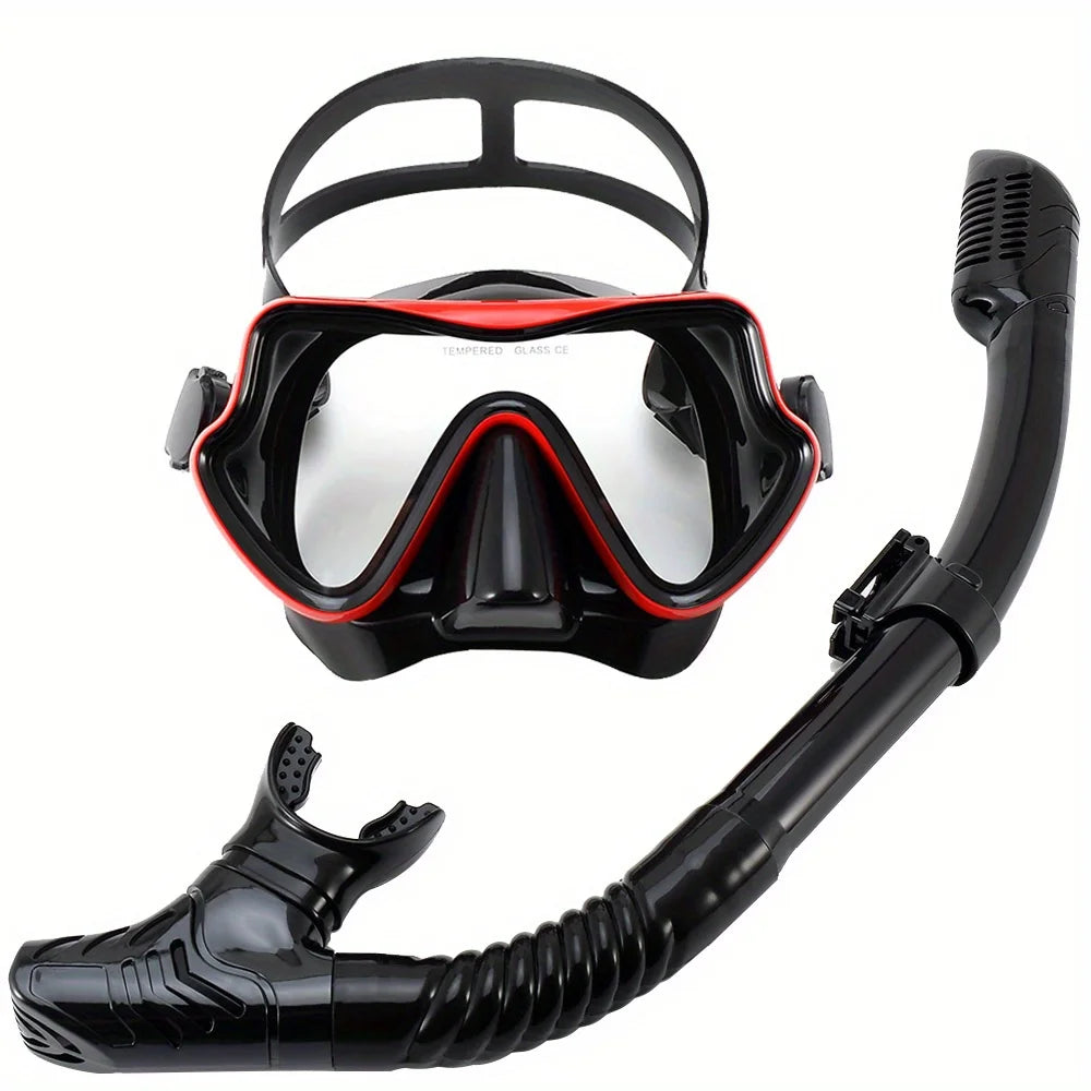 Panoramic Snorkel Mask Set