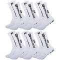 Grip Socks, Non Slip Sports Socks for Football, Gym & Training, 6 Pairs