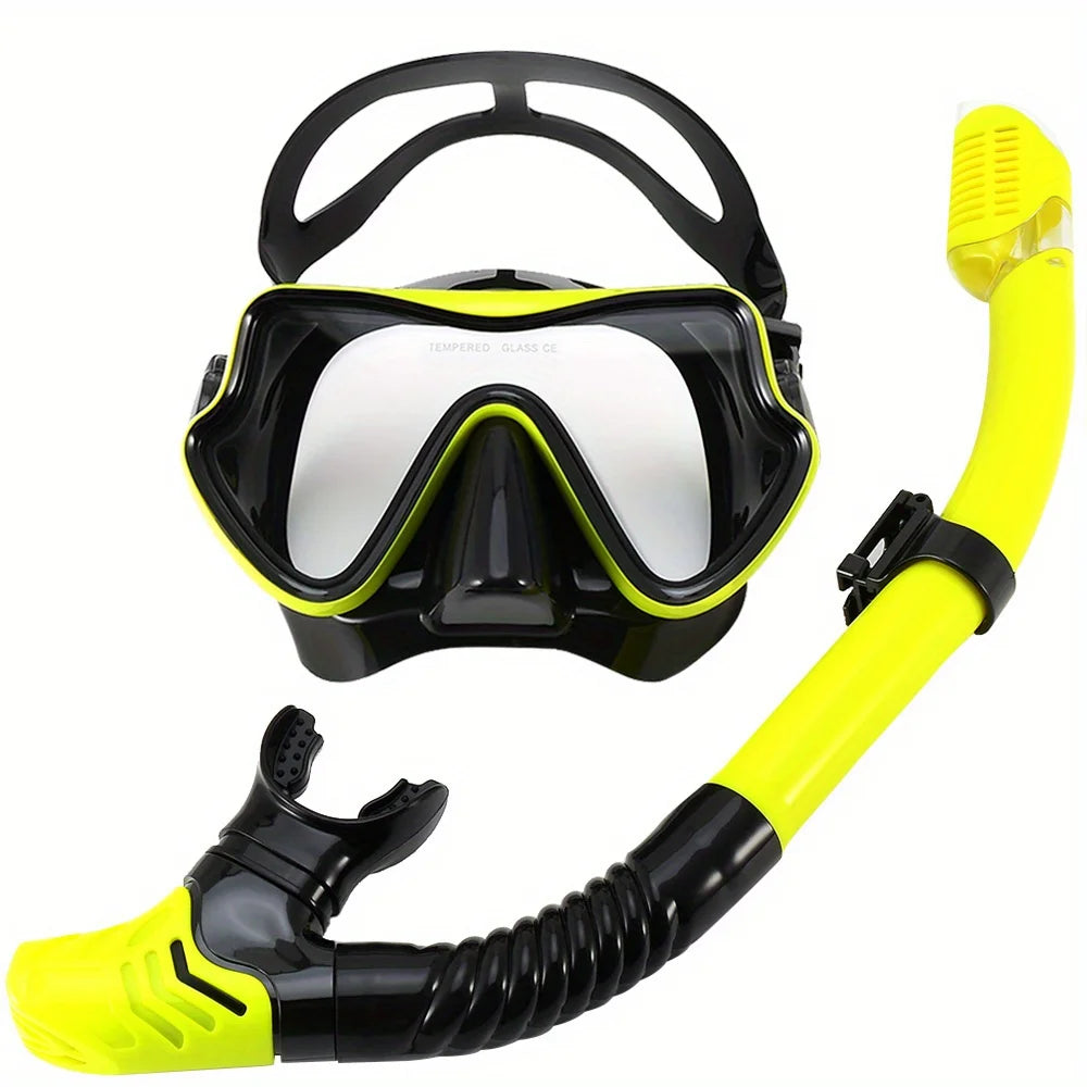 Panoramic Snorkel Mask Set