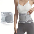 Reinforced Compression Waist Support Belt with Breathable Mesh Back Support