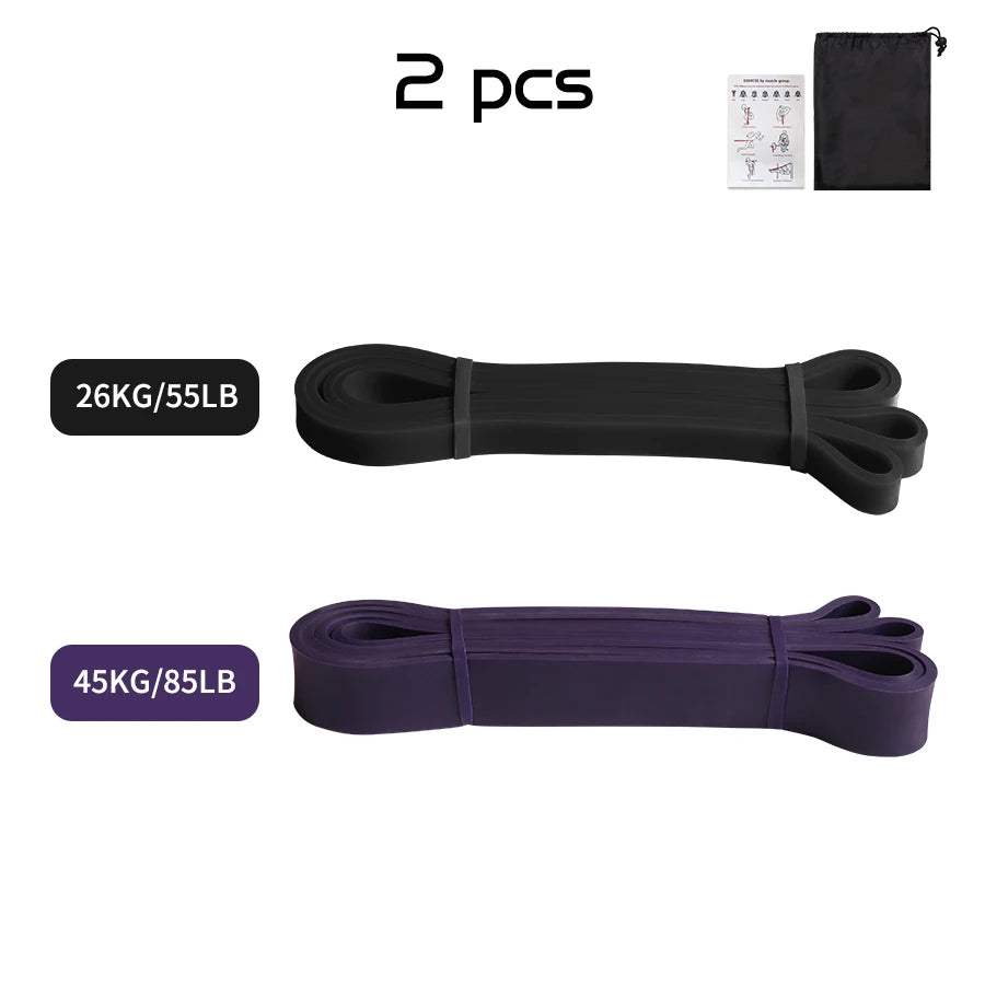 Heavy Duty Pilates Resistance Band for Strength Training and Pull Up Assist