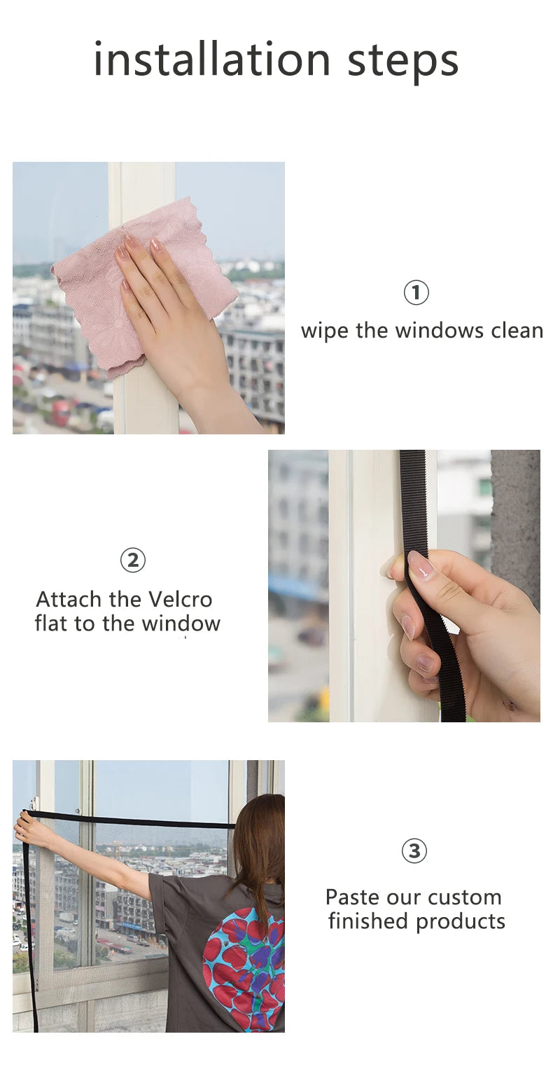 Self-Adhesive Window Fly Screen