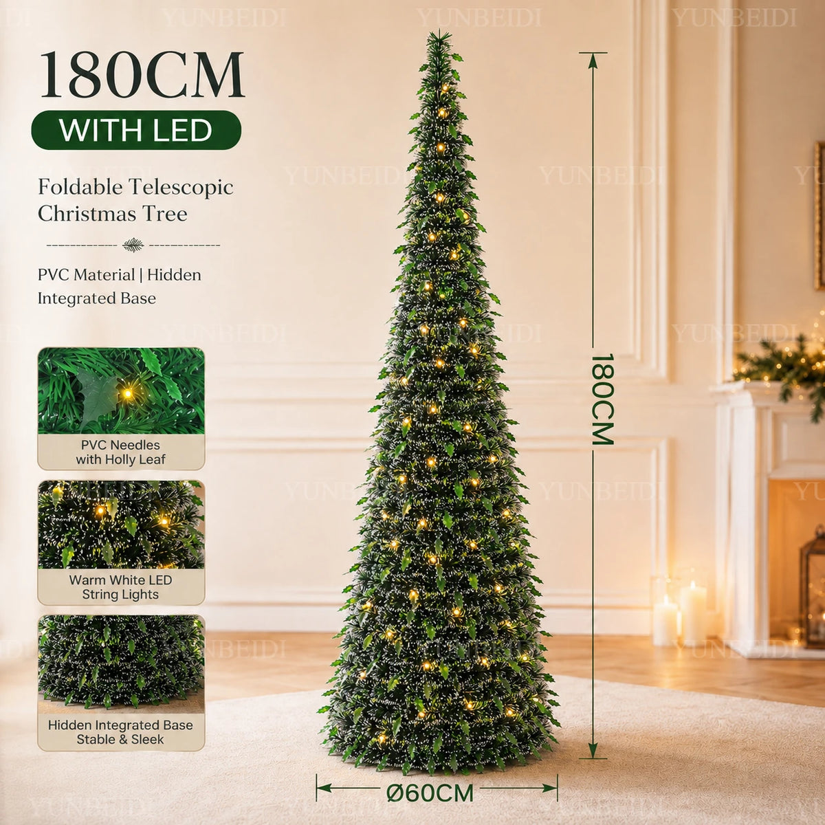 Foldable Artificial Christmas Tree