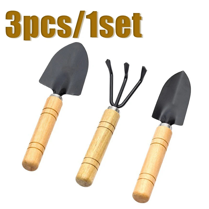 3-Piece Garden Hand Tool Set