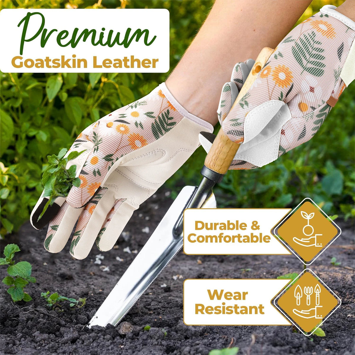 Thorn-proof elbow-length gardening gloves