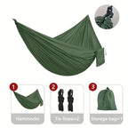 Camping Hammock with Tree Straps