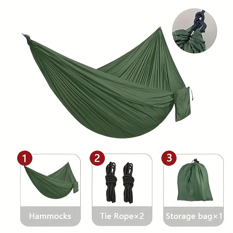 Camping Hammock with Tree Straps