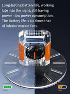 Wearable Belt Clip Fan with Power Bank